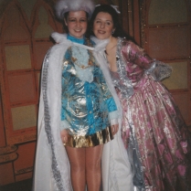 Lydia Griffiths as Dick Whittington and Stephanie (Stevie) Bauer as Alice Fitzwarren.