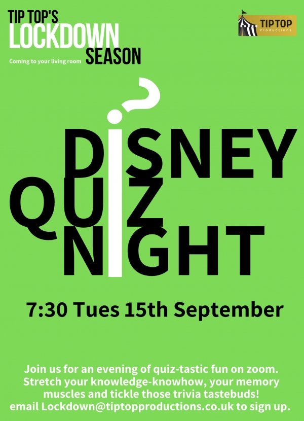 Disney Quiz Night