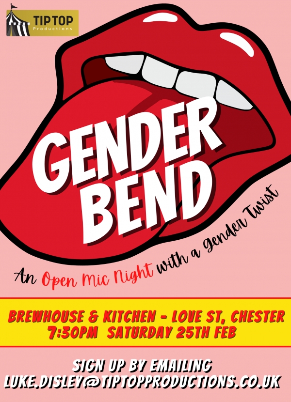 Gender Bend Open Mic Night