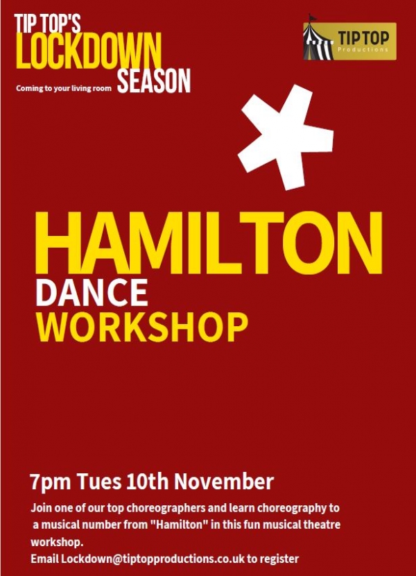 "HAMILTON" Dance Workshop