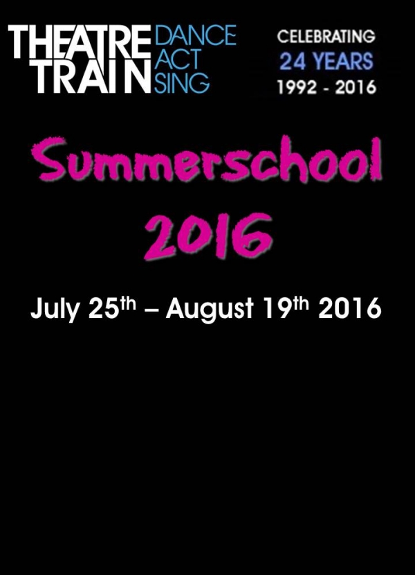 Theatretrain Summerschools 2016